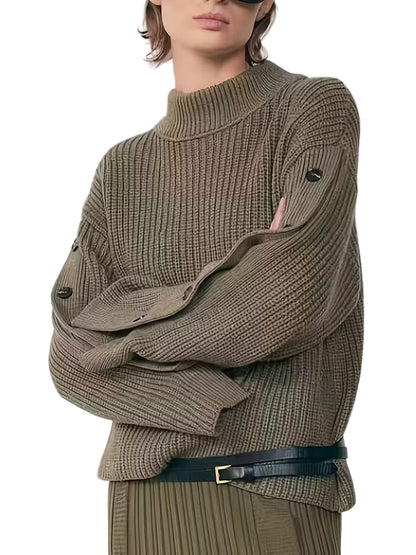 Damski Sweter z Stójką